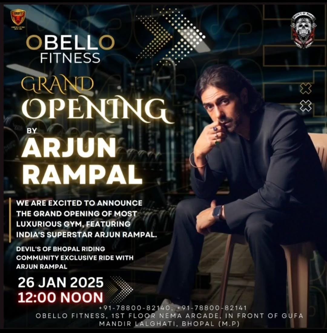 OBELLO FITNESS GRAND OPENING BY ARJUN RAMPAL