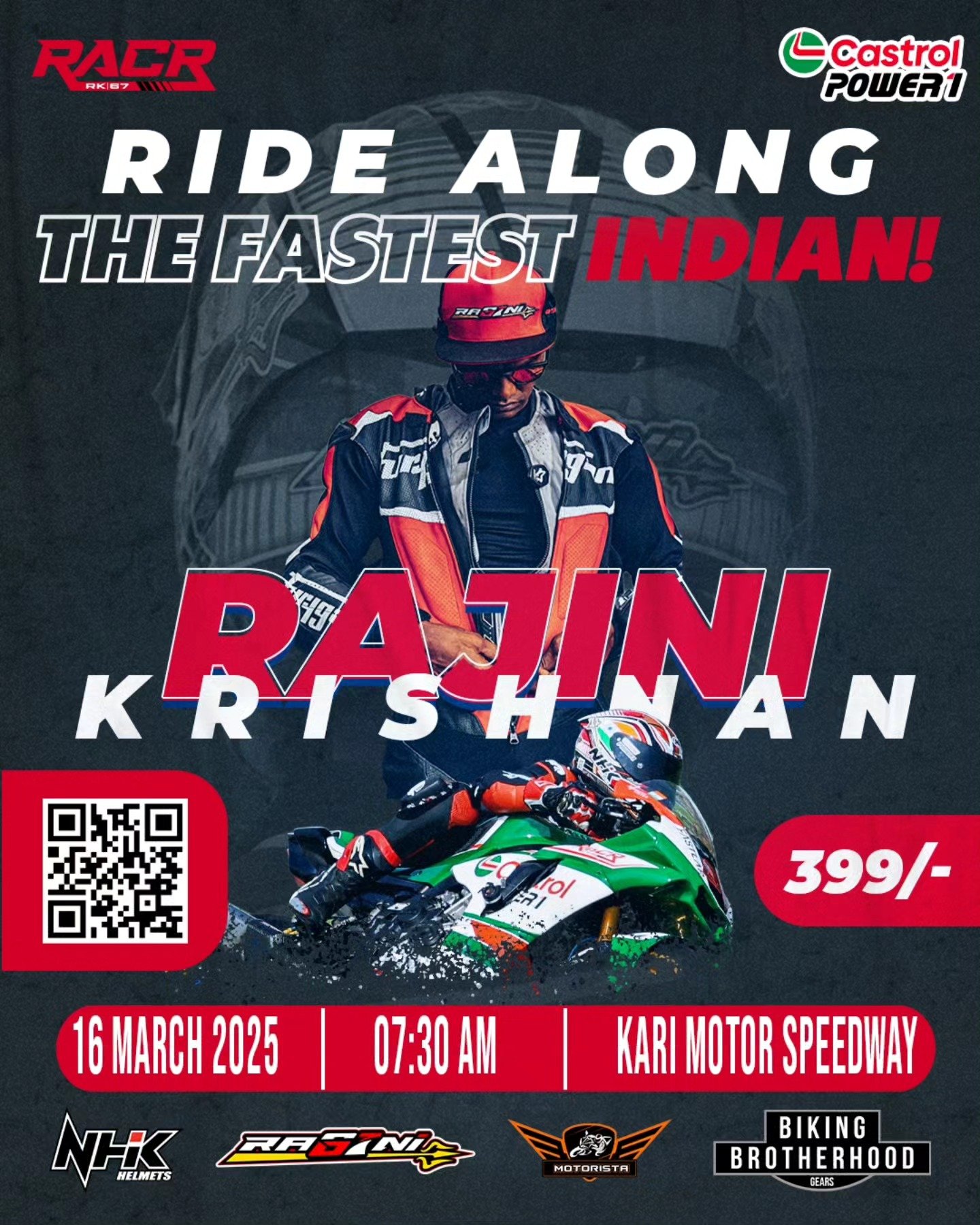 RIDE ALONG THE FASTEST INDIAN