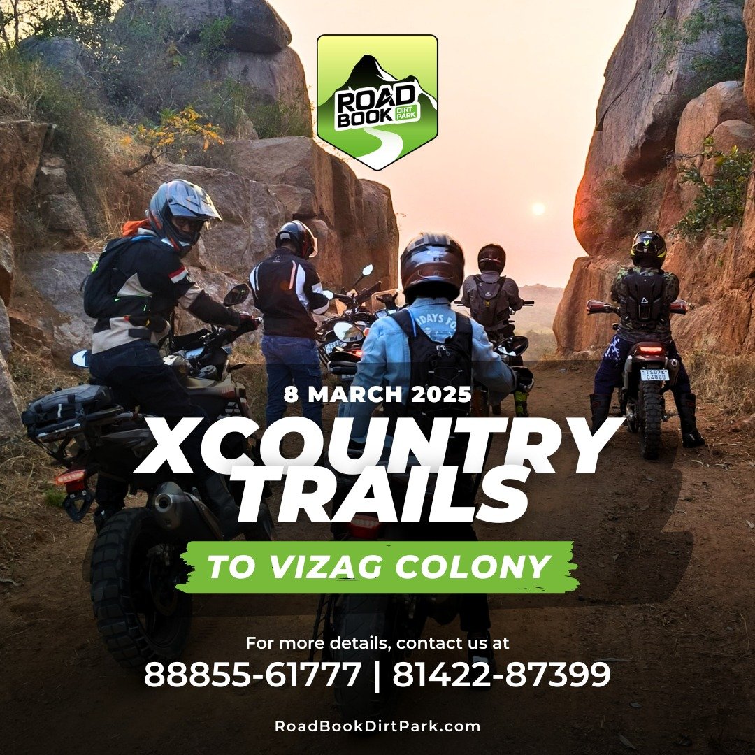 XCOUNTRY TRAILS TO VIZAG COLONY RIDE