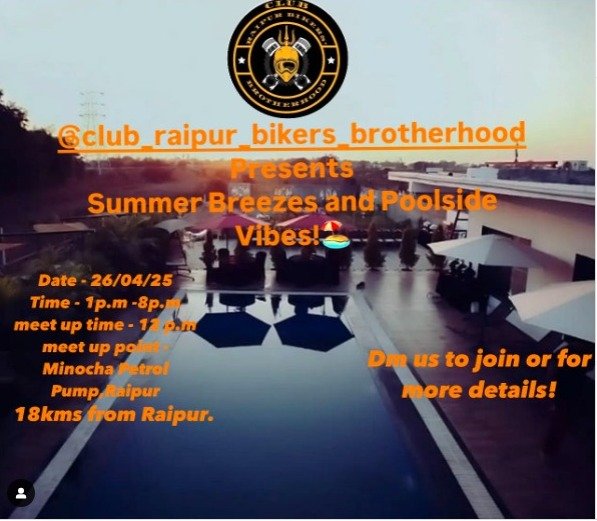 Club Raipur bikers Brother hood
