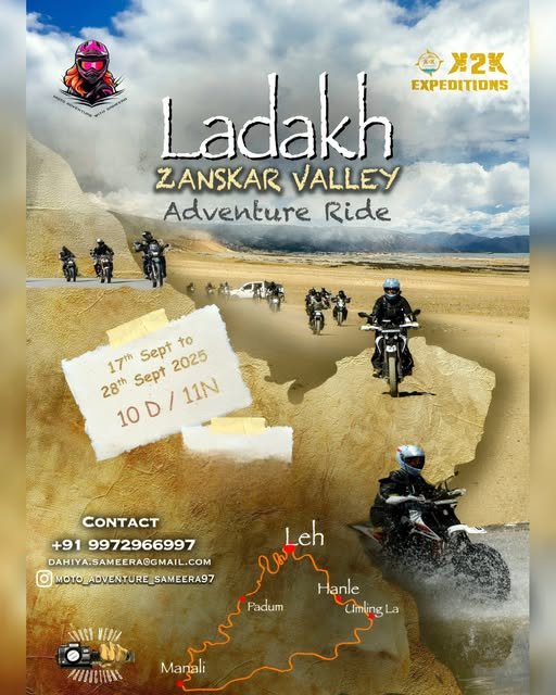 ZANSKAR ADVENTURE LADAKH RIDE