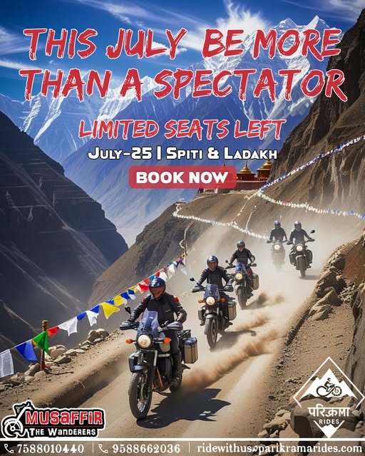 Spiti & Ladakh Bike Expedition | July 2025