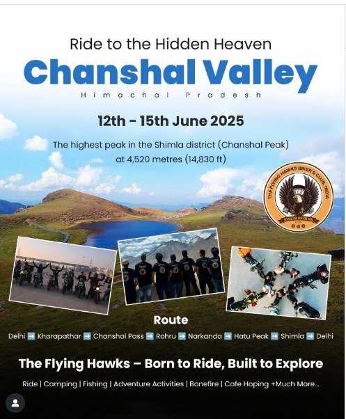 Ride To The Hidden Heaven Chanshal Valley