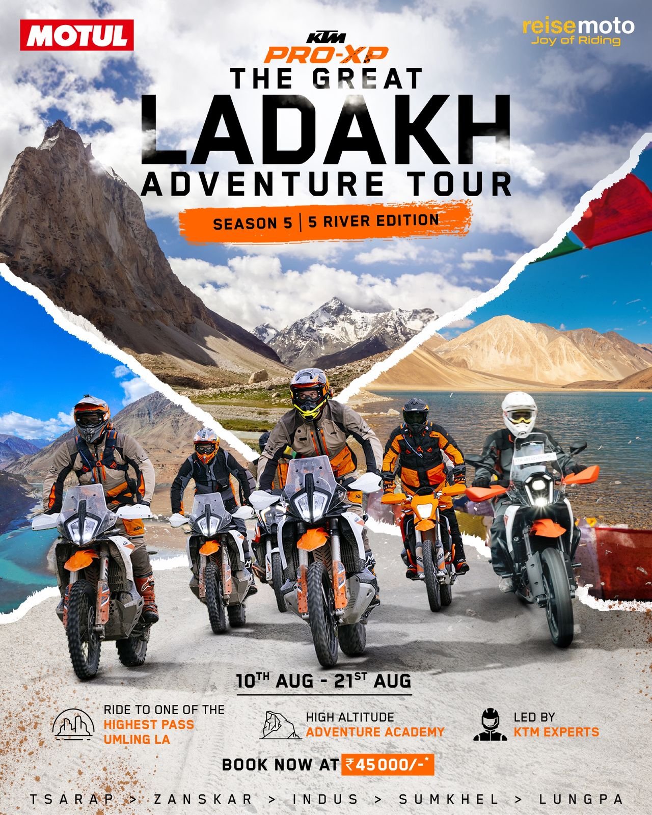 KTM The Great Ladakh Adventure Tour
