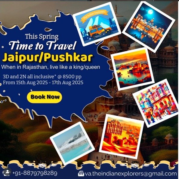 Time To Travel Jaipur/Pushkar
