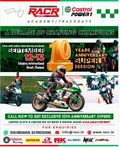 RACR - Rajini Academy of Competitive Racing