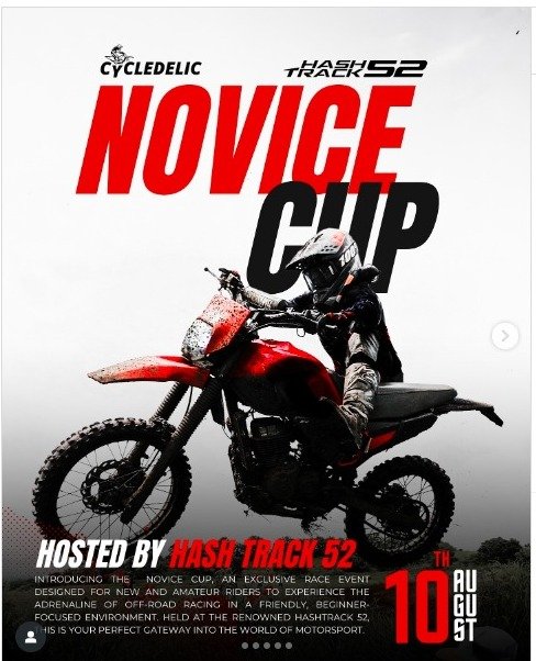 NOVICE CUP — Off-Road Racing