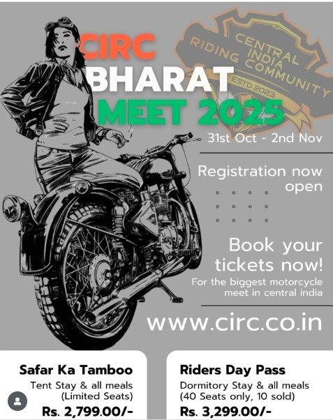 CENTRAL INDIA RIDING COMMUNITY