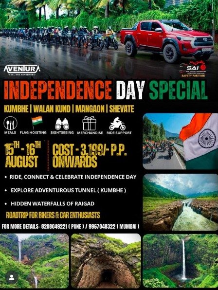 INDEPENDENCE DAY SPECIAL RIDE