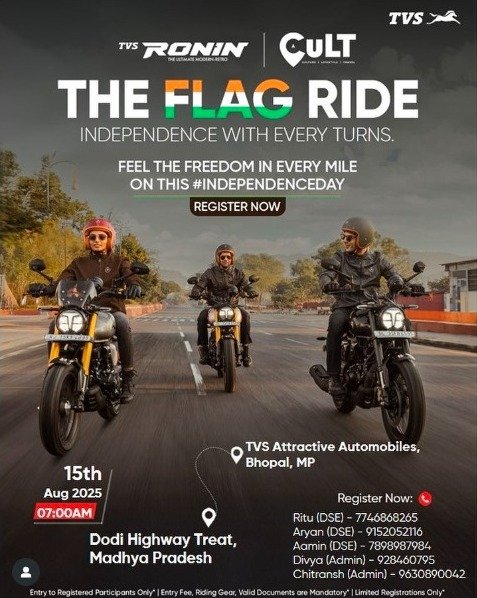 TVS RONIN CULT BHOPAL