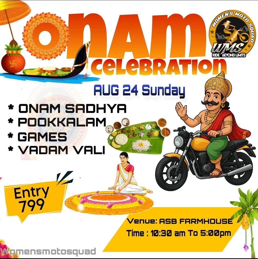 Onam Celebration Ride