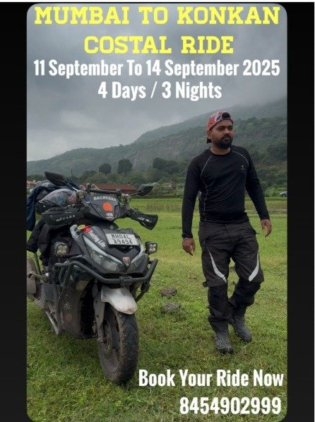 Mumbai to Konkan Kostal Ride