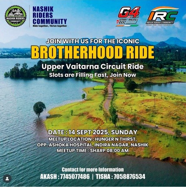 Brotherhood Ride – Upper Vaitarna Circuit Ride