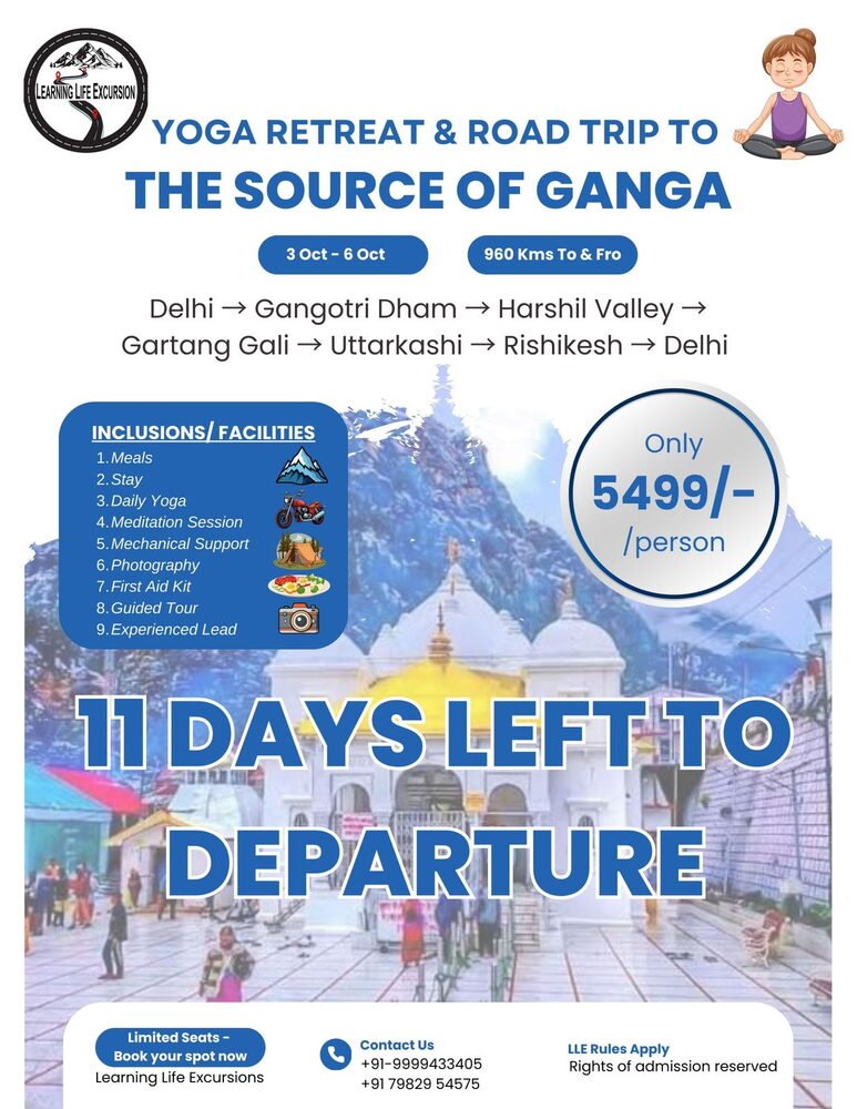 Ride to the Gangotri Dham and Breathtaking Harshil valley