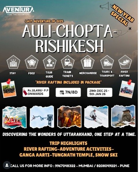 Auli, Chopta & Rishikesh Ride