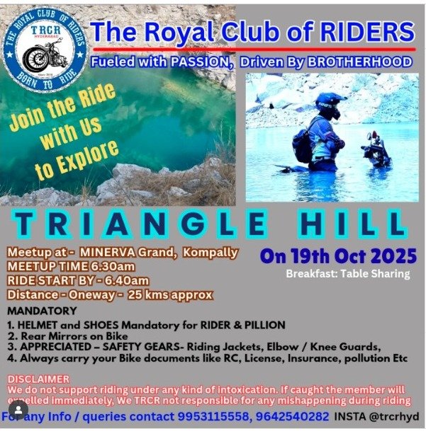 Explore TRIANGLE HILL Ride