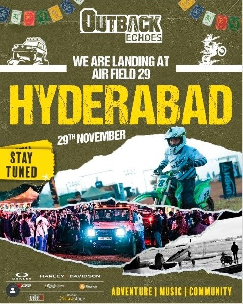 We Are Landing at Airfield 29 Hyderabad