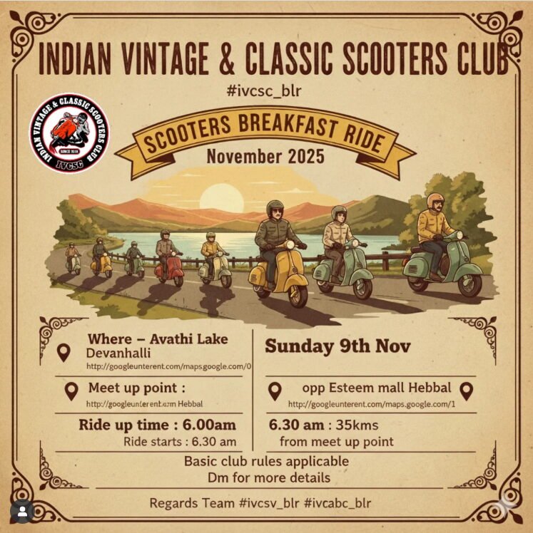 INDIAN VINTAGE & CLASSIC SCOOTRRS CLUB
