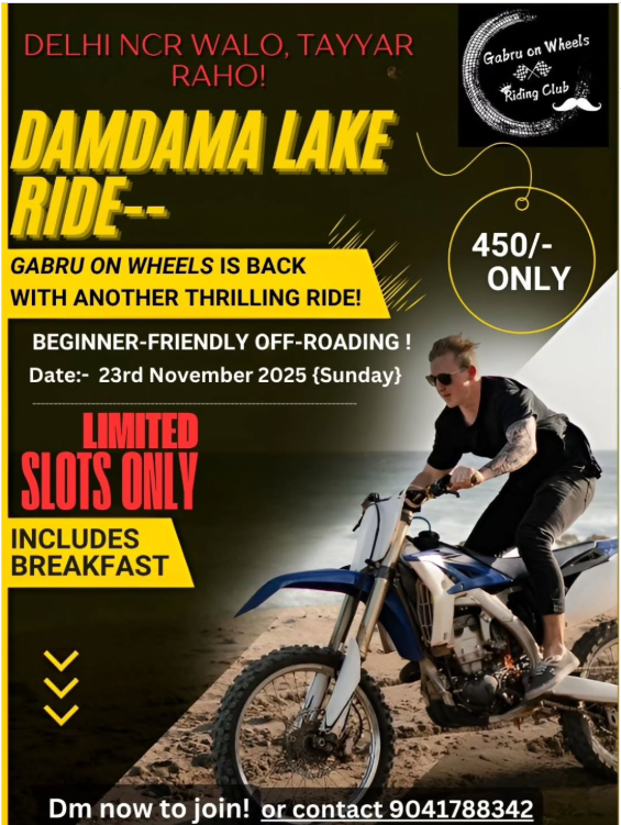 DAMDAMA LAKE RIDE