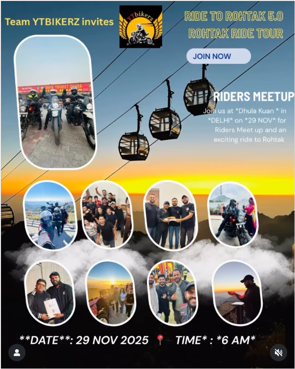 YTBIKERZ || DELHI NCR RIDING TEAM