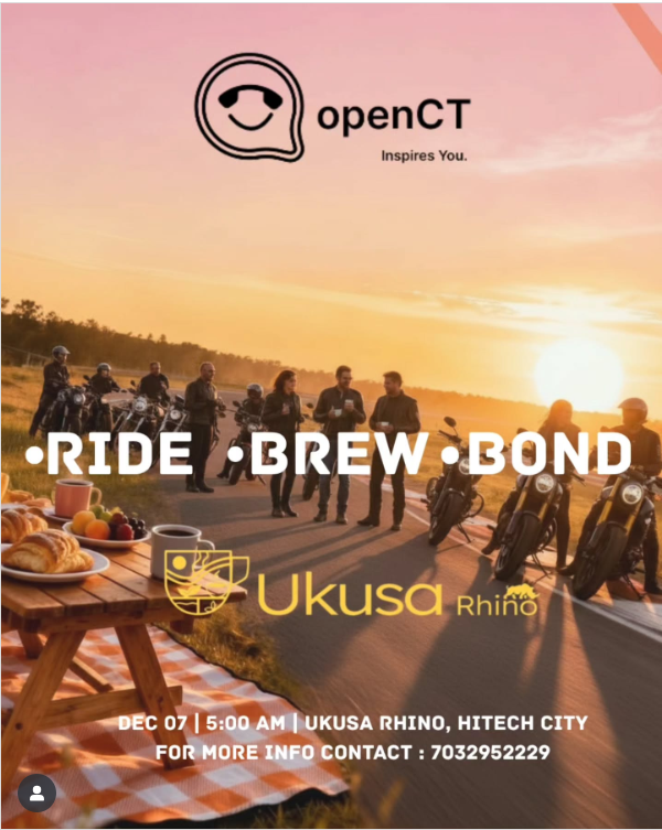 Let’s ride. Let’s brew. Let’s bond.