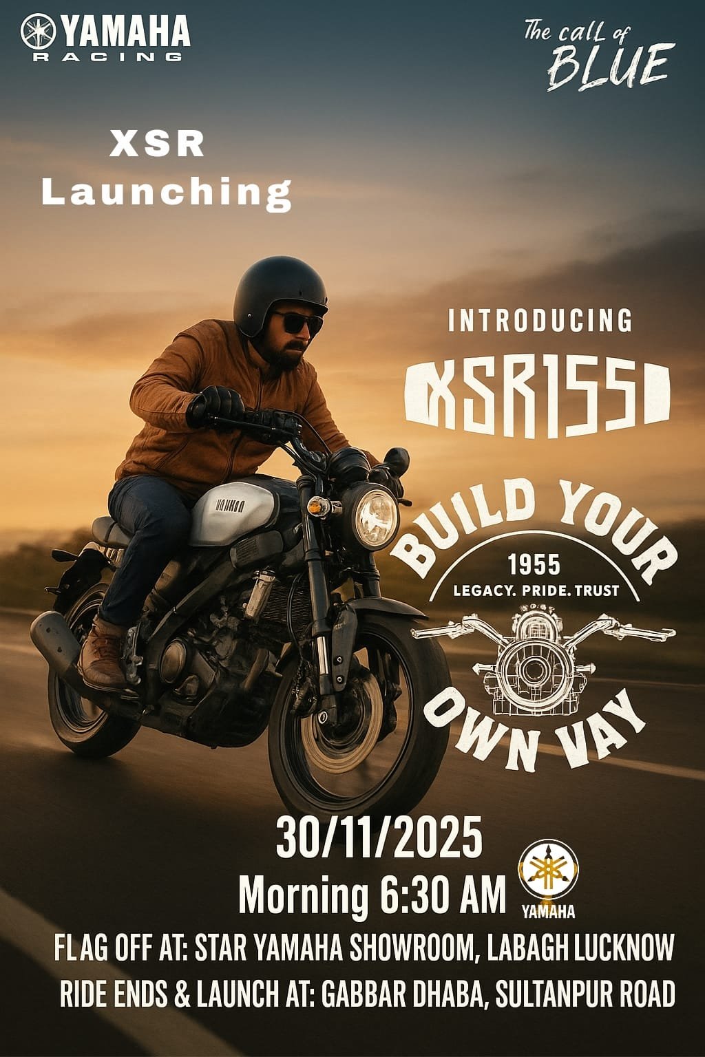 YAMAHA XSR Launching