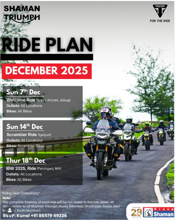 Triumph For The Ride