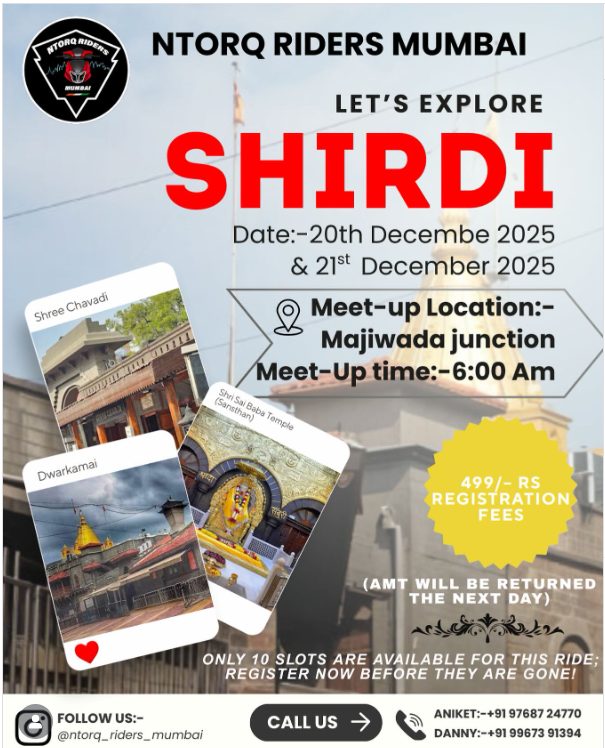 NTORQ RIDERS MUMBAI 125/150cc