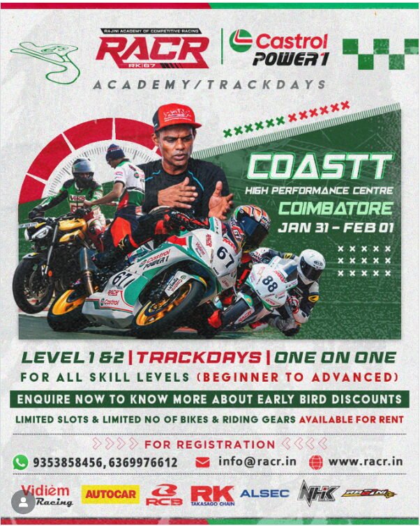RACR - Rajini Academy of Competitive Racing