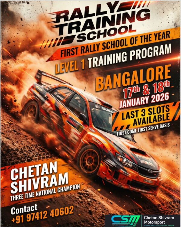BANGALORE RALLY TRAINING SCHOOL