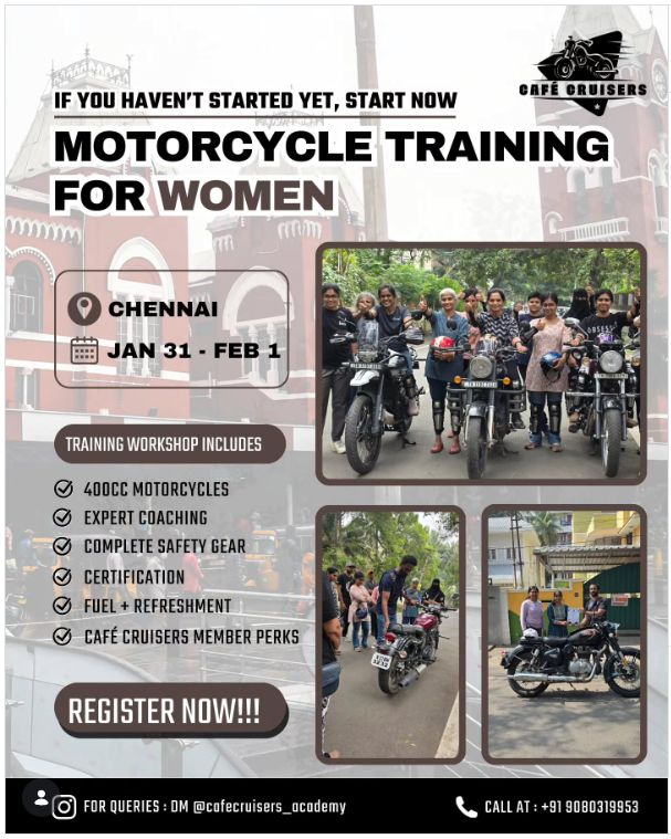 Café Cruisers Motorcycle Academy