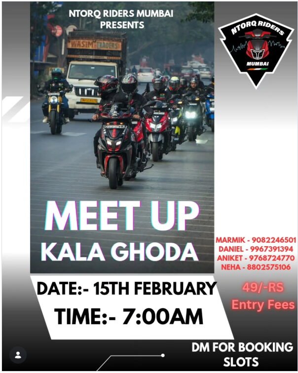 NTORQ RIDERS MUMBAI 125/150cc