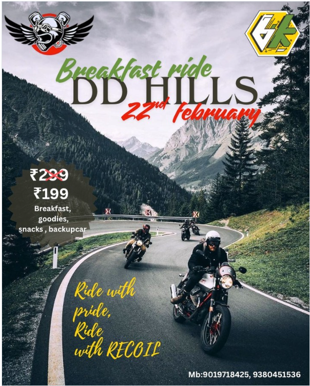 Breakfast Ride DD Hills