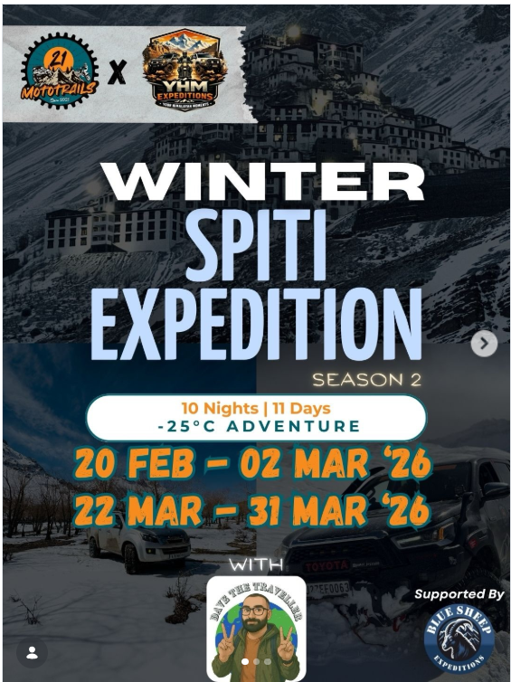WINTER SPITI 4×4 EXPEDITION ❄️ | LIMITED EDITION
