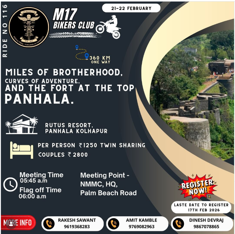 Ride to Panahala Hill Kolhapur