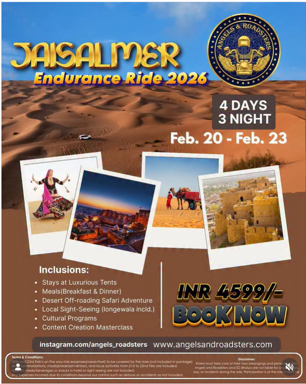 JAISALMER ENDURANCE RIDE 2026