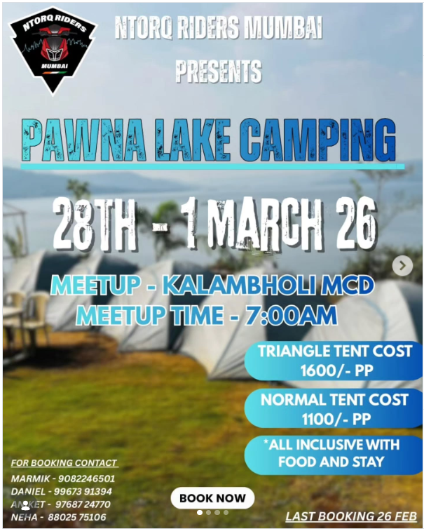 NTORQ RIDERS MUMBAI 125/150cc🇮🇳