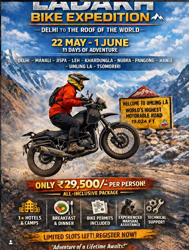 LADAKH BIKE EXPEDITION