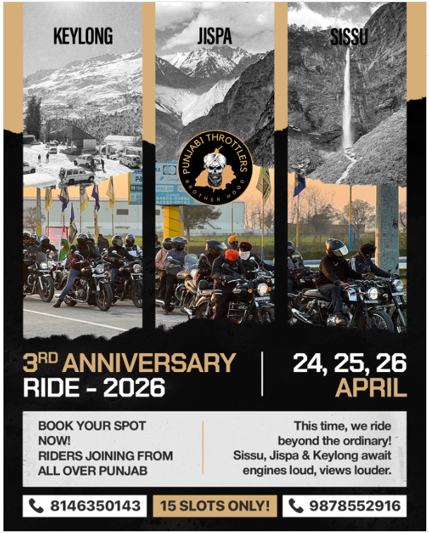 3rd ANNIVERSARY RIDE 2026
