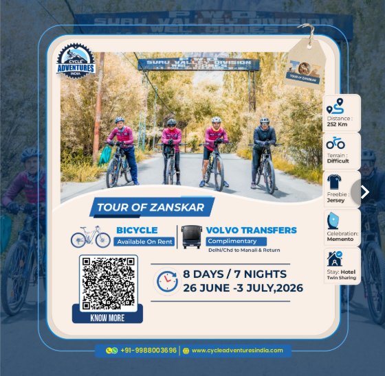 CYCLE ADVENTURES INDIA 🇮🇳