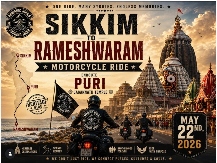 Nomadic Souls Touring India MC