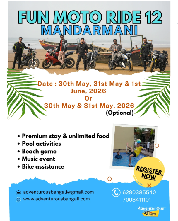 FUN MOTO RIDE 12 Mandarmani