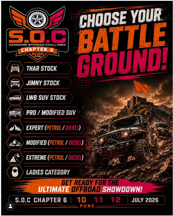 Sahyadri Offroad Challenge Pune