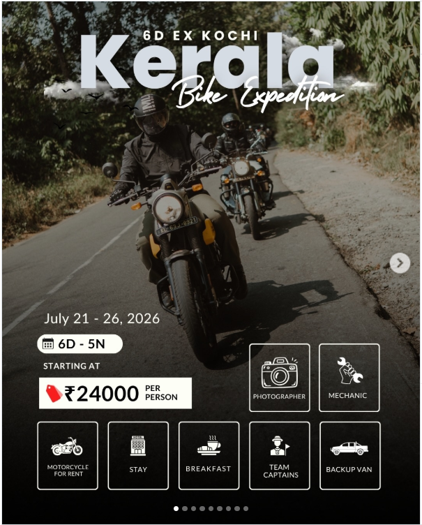 Kerala Bike Expedition