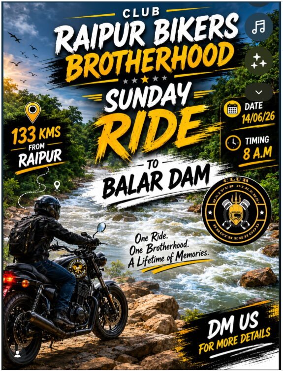 Club Raipur Bikers brotherhood