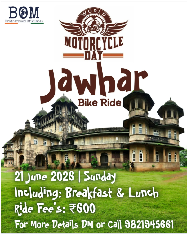 BOM OFFICIAL RIDE NO- 90 JAWHAR BIKE RIDE