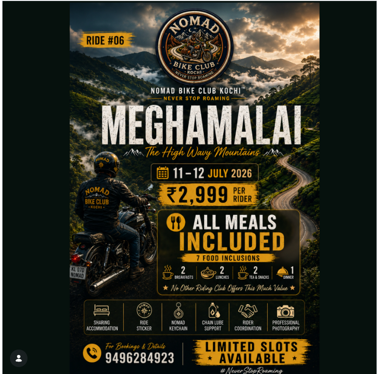 Nomad Bike Club Kochi™
