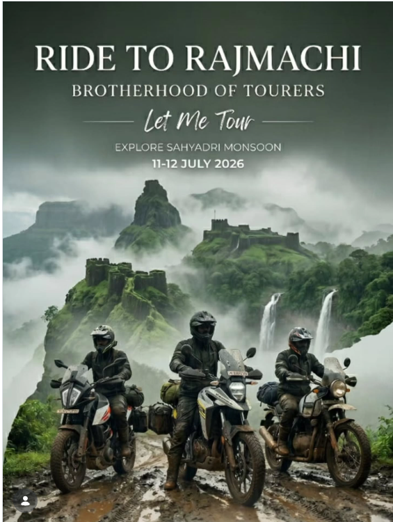 ๐๏ธ๐ฟ OFF-ROAD RIDE TO RAJMACHI | 11thโ12th July 2026 ๐๐จ