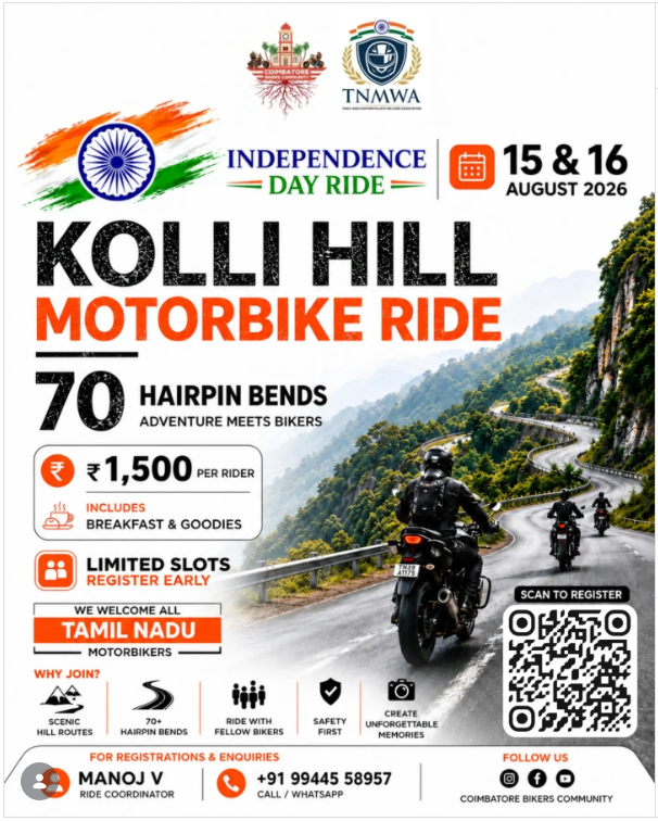 Tamil Nadu Motorcyclists Welfare Association (TNMWA) 🇮🇳