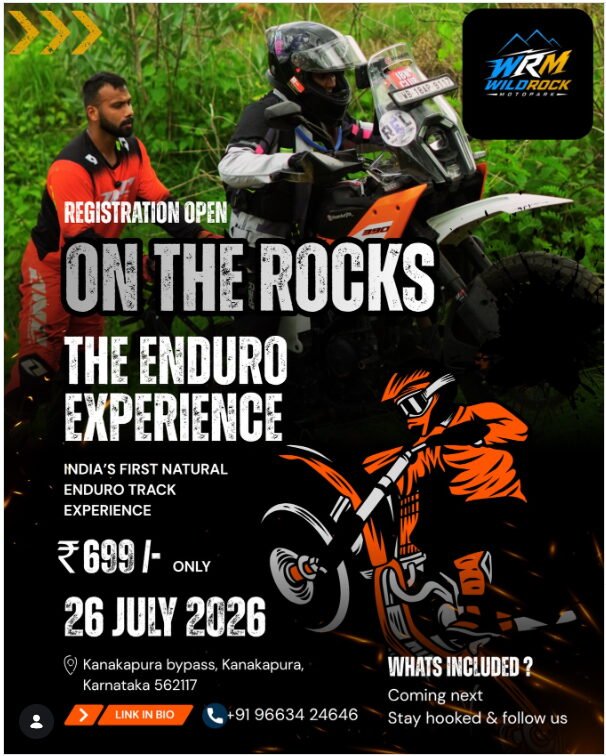 🪨�� ON THE ROCKS – INDIA’S FIRST NATURAL ENDURO TRACK EXPERIENCE 🌿🔥